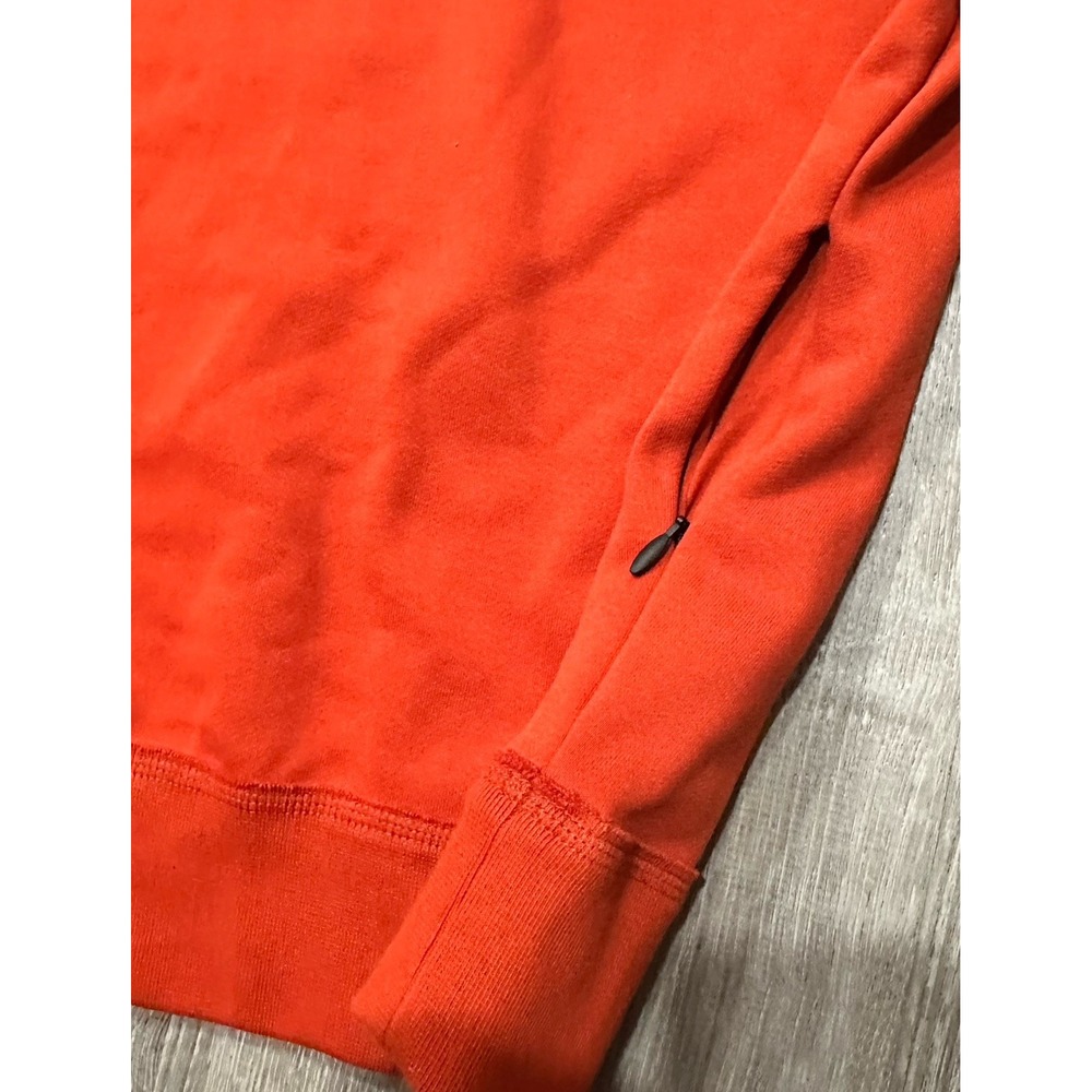 Banana Republic Sweater Mens Medium Orange Pullover Heavy Boxy Crewneck Sweater - Picture 13 of 13